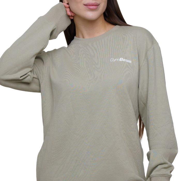 Ženska dukserica Agile Longline Sage - GymBeam M