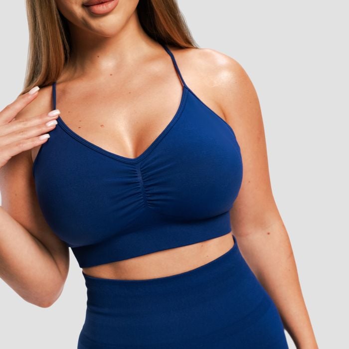 Sportski grudnjak Sculpt Seamless Navy - GymBeam M