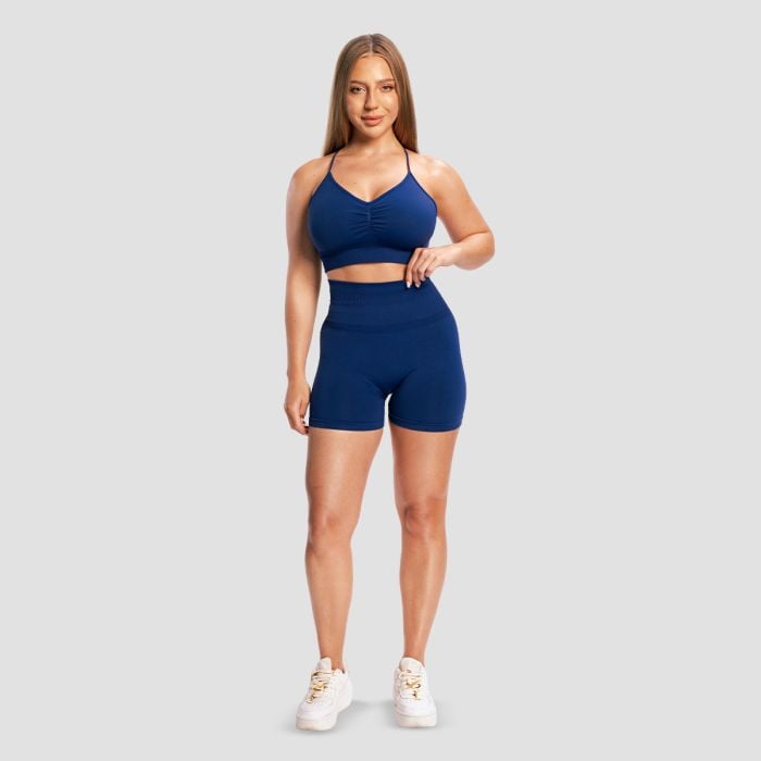 Sportski grudnjak Sculpt Seamless Navy - GymBeam M