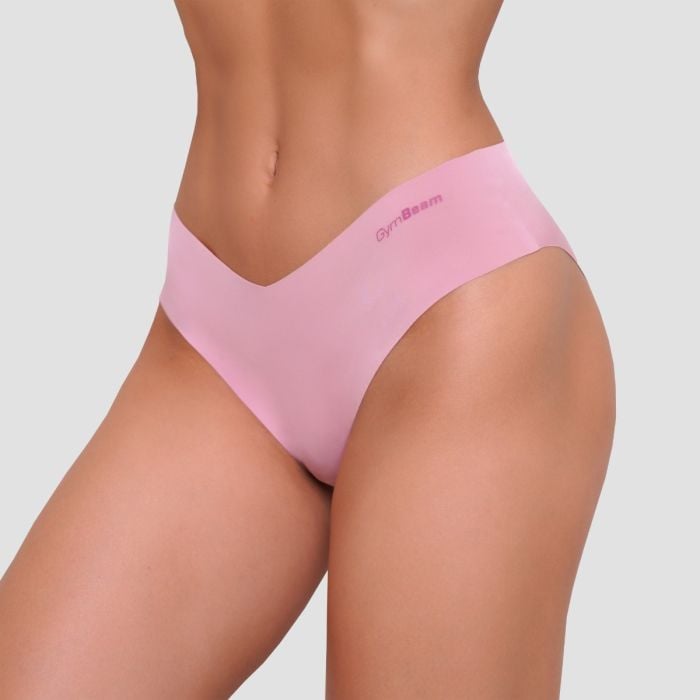 Seamless gaće Classic 3Pack Dusty Rose - GymBeam XXL