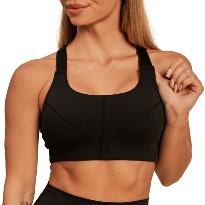 Sportski grudnjak Sense Black - BeastPink L