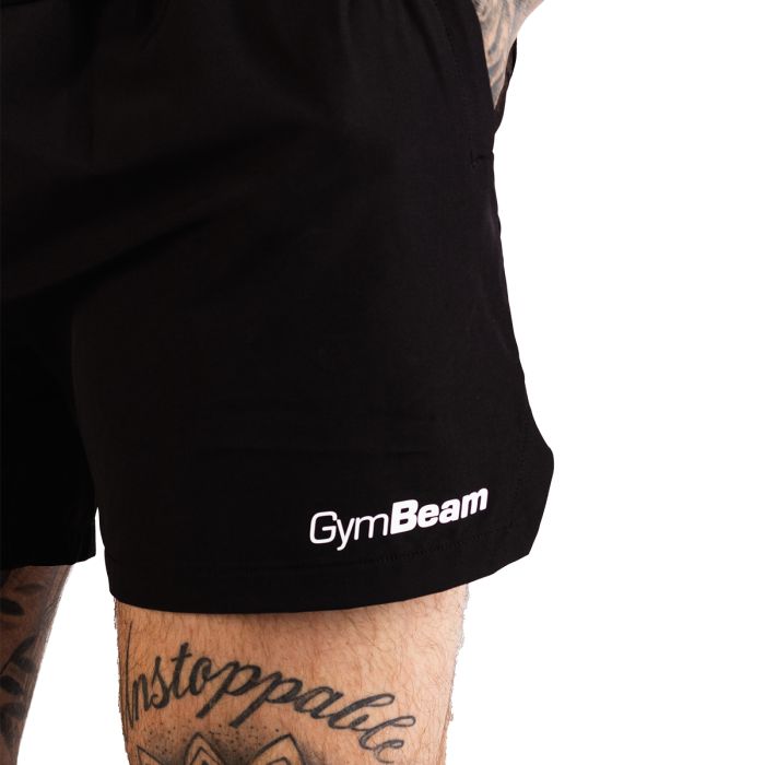 Muški šorts TRN Black - GymBeam L