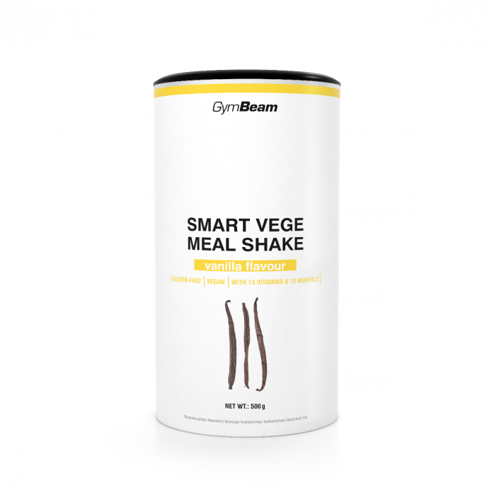 Smart Vege Meal Shake - GymBeam 500 g - vanila
