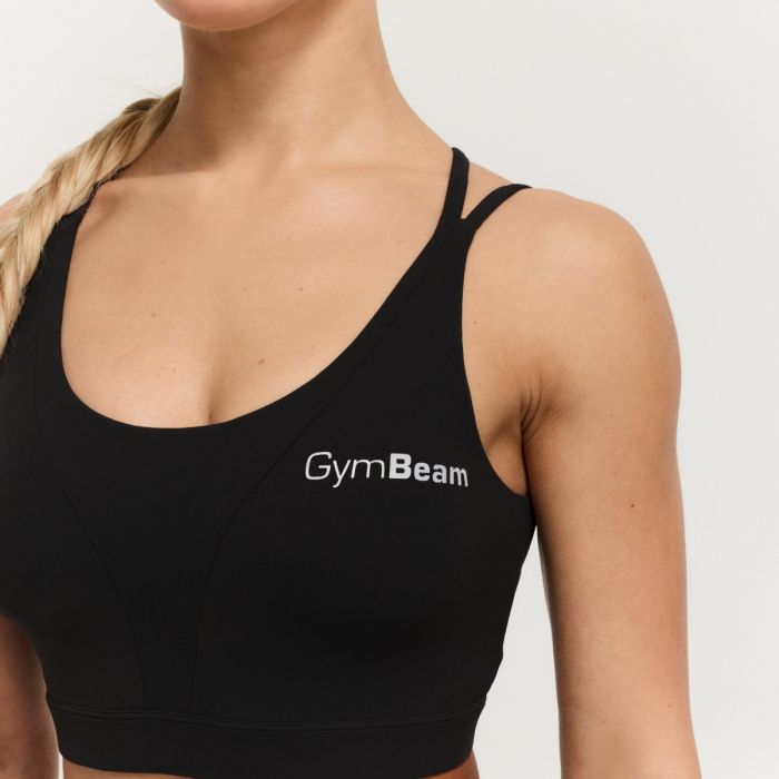 Sportski grudnjak BEAT Black - GymBeam M