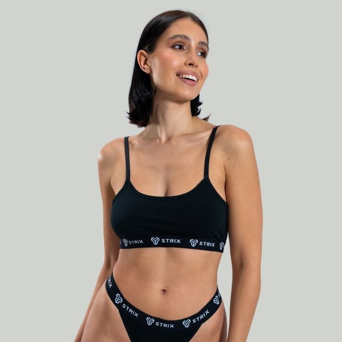 Grudnjak String Bralette Black - STRIX XL