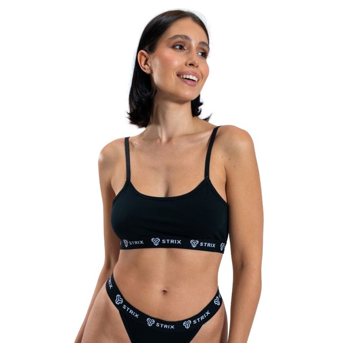 Grudnjak String Bralette Black - STRIX XL