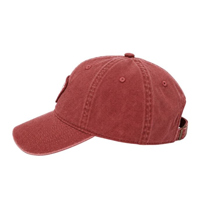 Sunday Dad Cap Washed Burgundy - GymBeam UNI