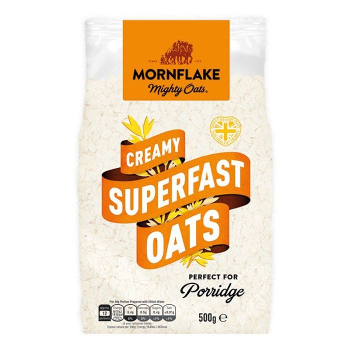 Овсене пахуљице Creamy Superfast Oats 500 г - Mornflake