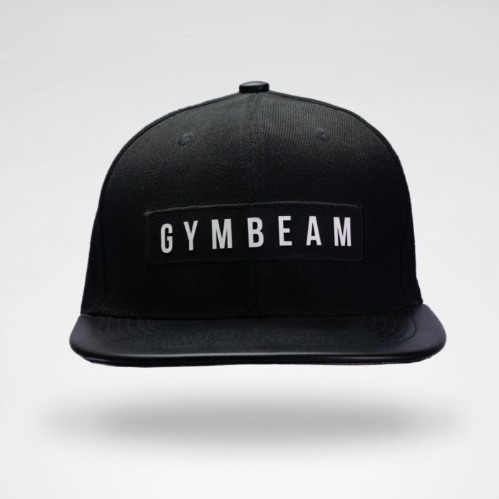 Качкет Superior Snapback Black - Gymbeam
