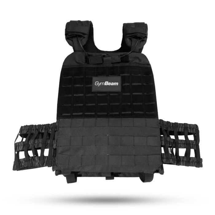 Prsluk sa opterećenjem Tactical Weight Vest Black - GymBeam single_variant