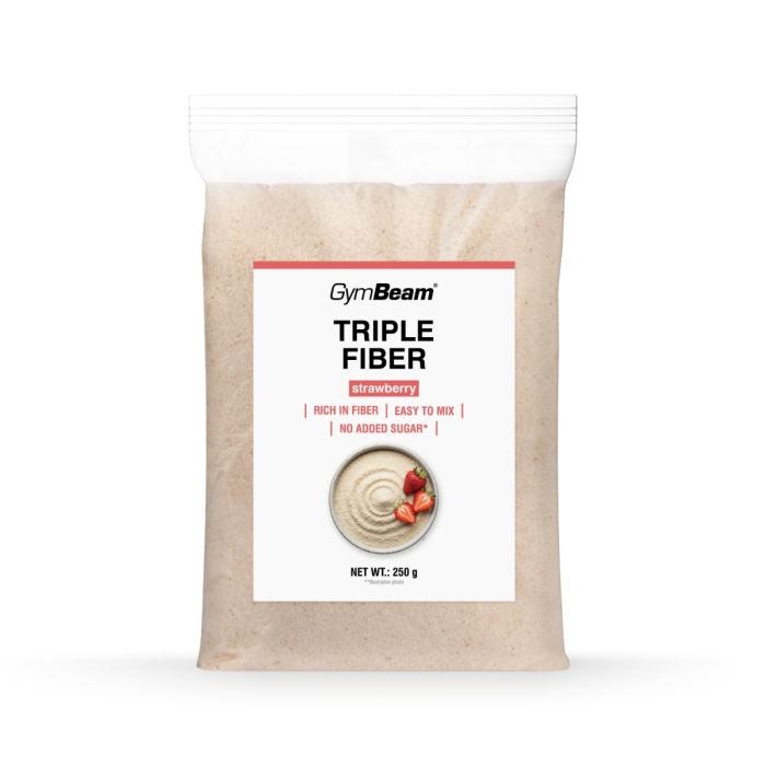 Triple Fibre - GymBeam 250 g - jagoda