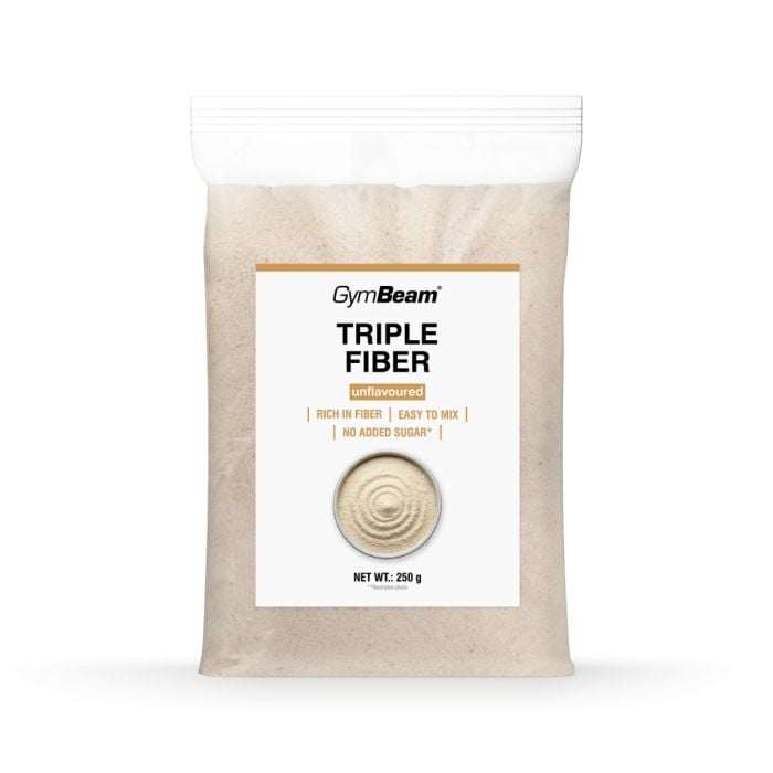 Triple Fibre - GymBeam 250 g - bez ukusa