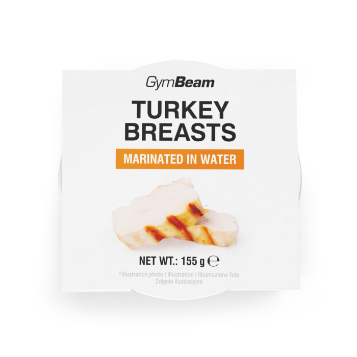 Ćureća prsa marinirana u vodi - GymBeam 155 g