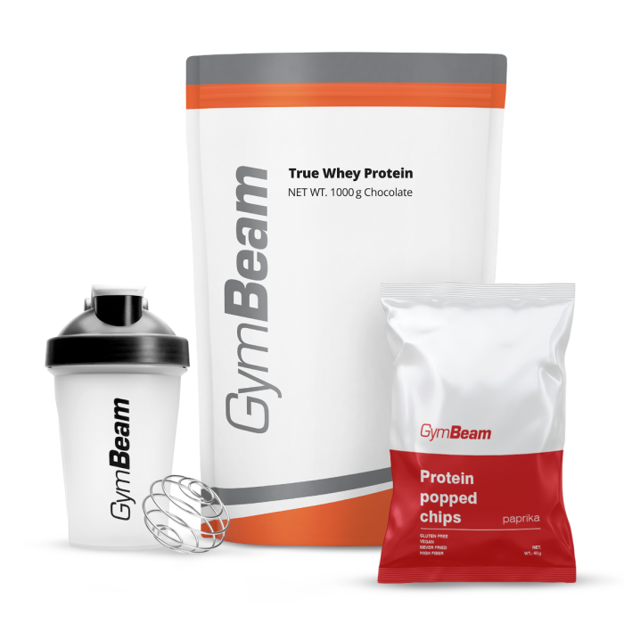 True Whey - GymBeam 1000 g - vanila - stevija - 00