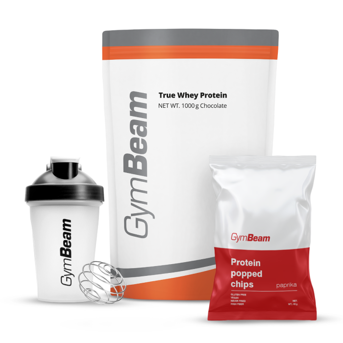 True Whey - GymBeam 1000 g - vanila - stevija - 00