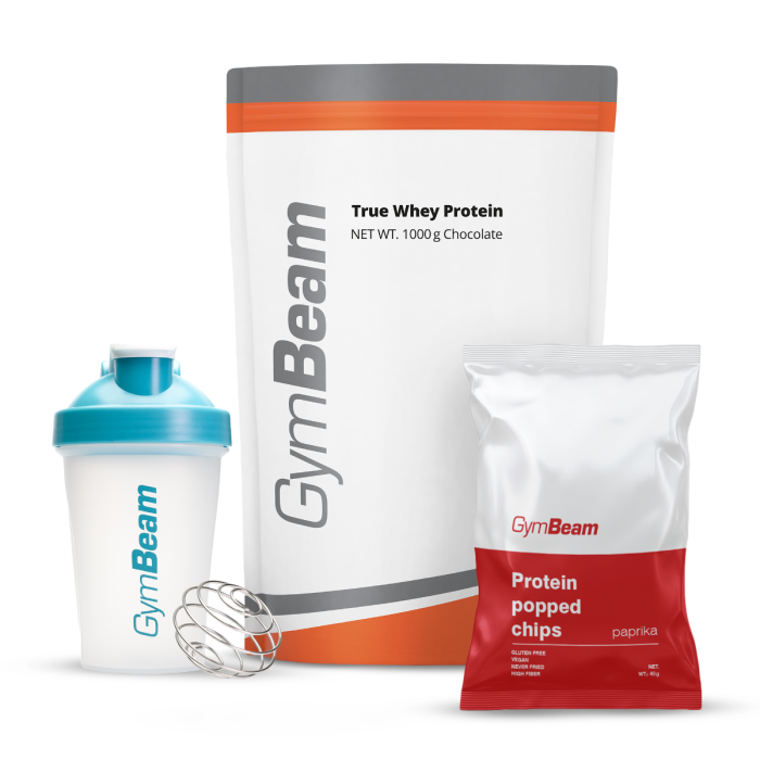 True Whey - GymBeam 1000 g - vanila - stevija - 00