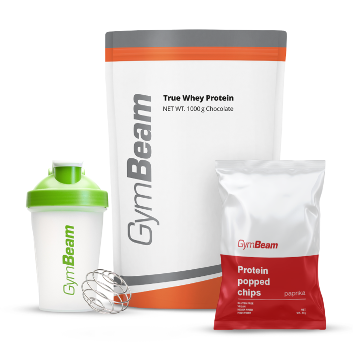 True Whey - GymBeam 1000 g - vanila - stevija - 00