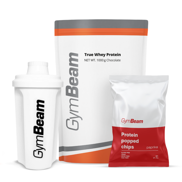 True Whey - GymBeam 1000 g - vanila - stevija - 00