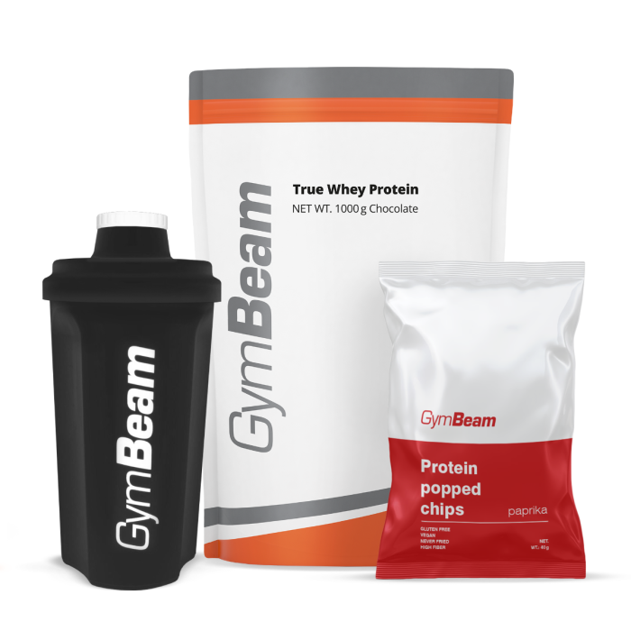 True Whey - GymBeam 1000 g - vanila - stevija - 00