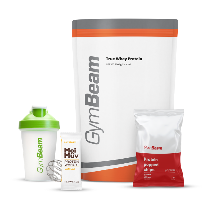 True Whey - GymBeam 1000 g - vanila - stevija - 00