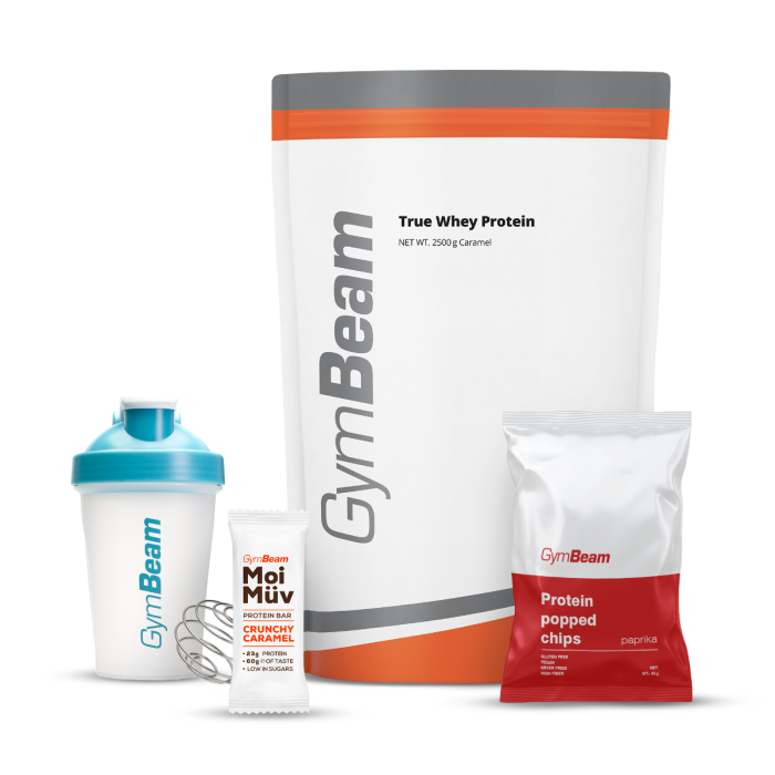 True Whey - GymBeam 1000 g - vanila - stevija - 00