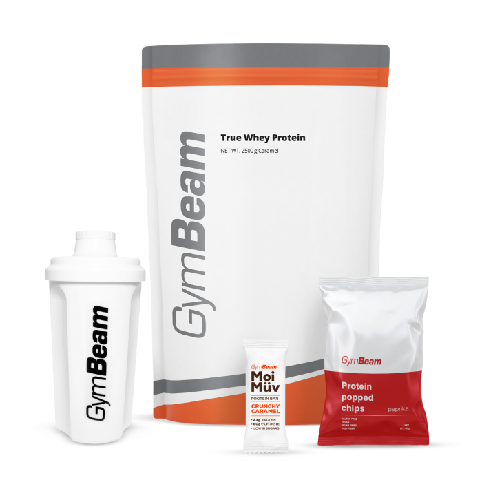 True Whey - GymBeam 1000 g - vanila - stevija - 00