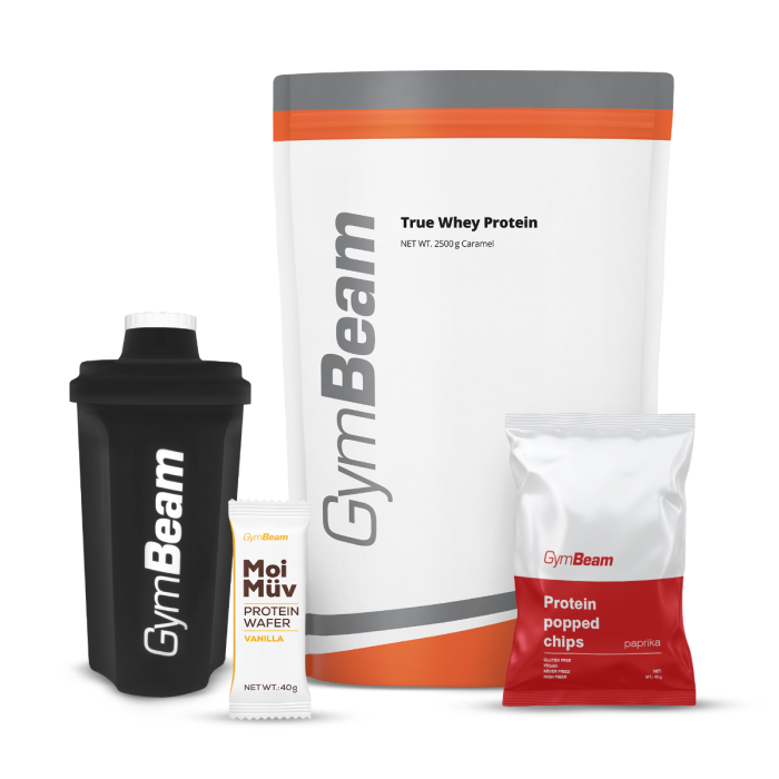 True Whey - GymBeam 1000 g - vanila - stevija - 00
