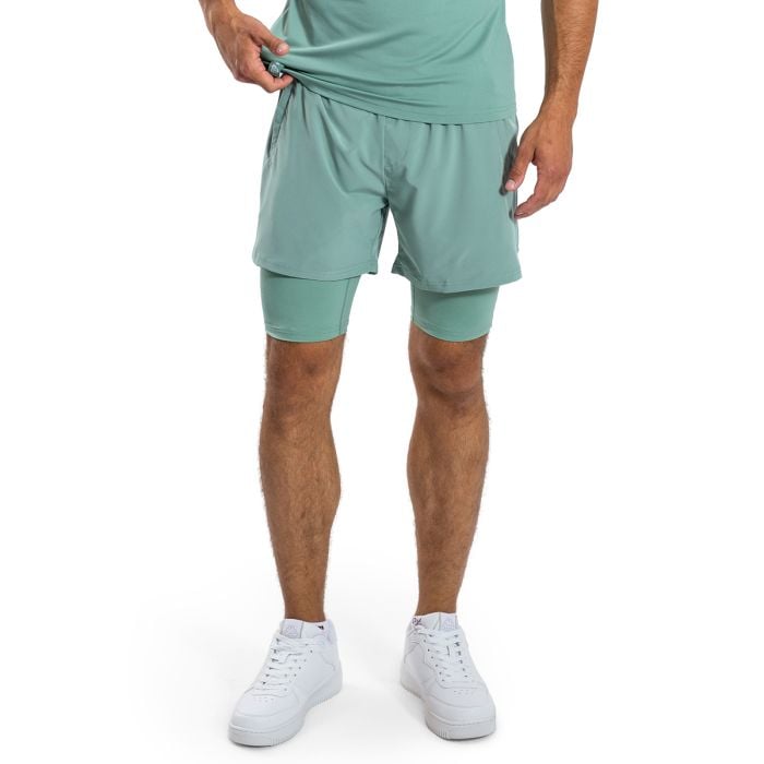 Muški šorc ULTRA 2in1 Agave - STRIX XXXL