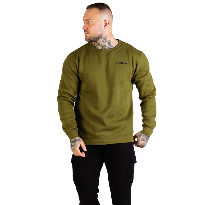 Muški duks Basic Military Green - Gymbeam XXXL