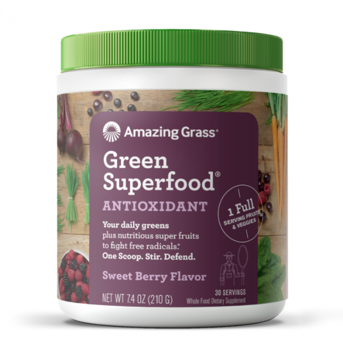 Микс суперхране Green Superfood Antioxidant - Amazing Grass