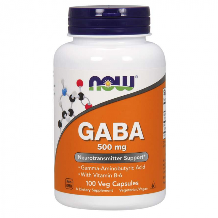 GABA 500 мг - Now Foods