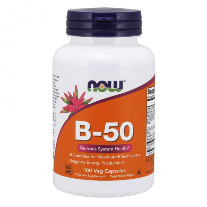 Витамин Б-50 - NOW Foods