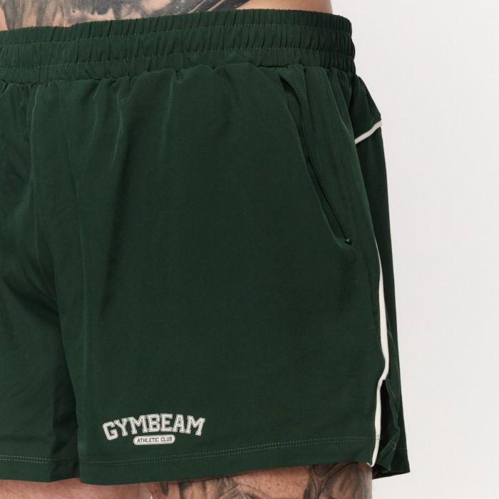 Varsity Shorts Green - GymBeam XXL