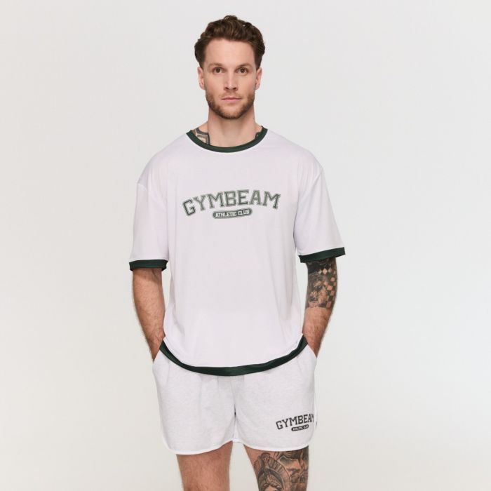 Varsity Sweatshorts Grey - GymBeam XXXL