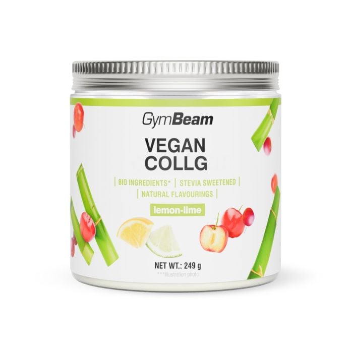 Vegan Collg - GymBeam 249 g - limun-limeta
