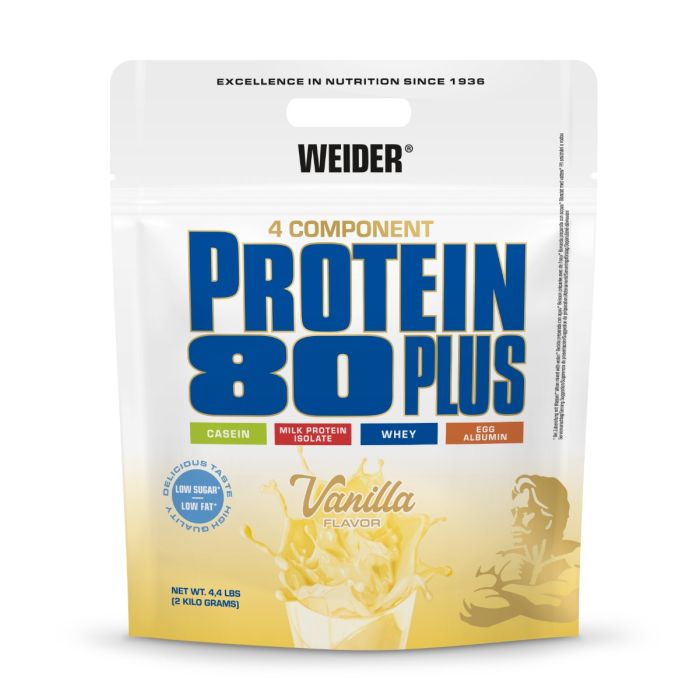 Protein 80 Plus - Weider 500 г - лешник нугат