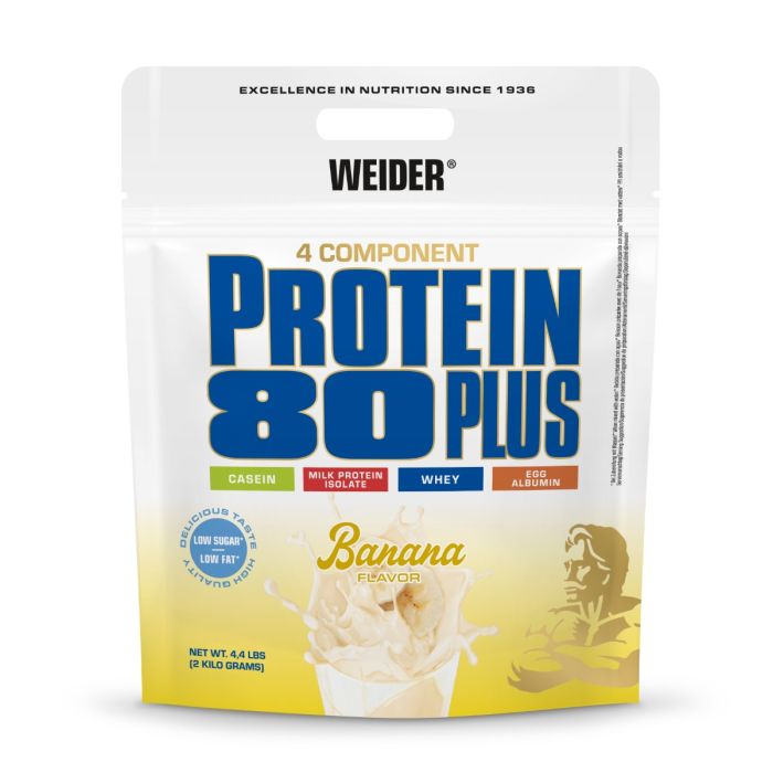 Protein 80 Plus - Weider 500 г - лешник нугат
