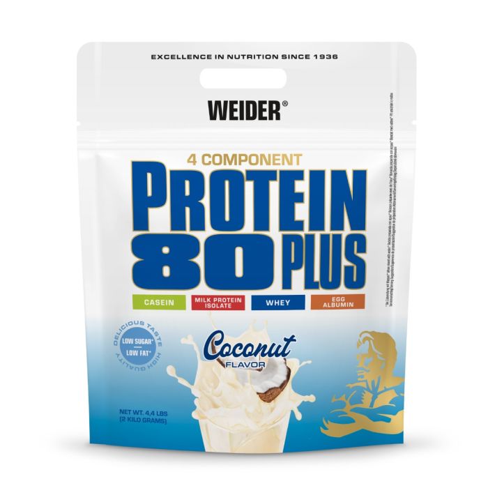 Protein 80 Plus - Weider 500 г - лешник нугат