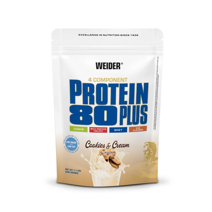 Protein 80 Plus - Weider 500 г - лешник нугат