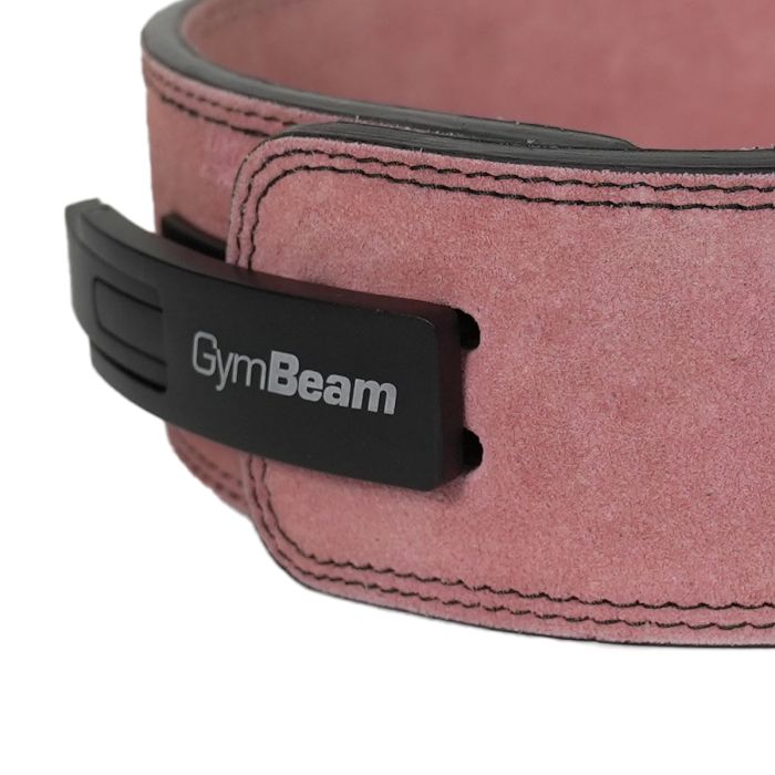 Kaiš za dizanje tegova LEVER Pink - GymBeam XS