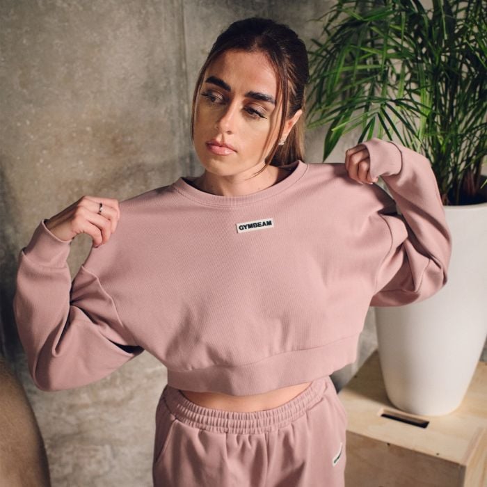 Ženski duks Aura Cropped Roux - GymBeam M