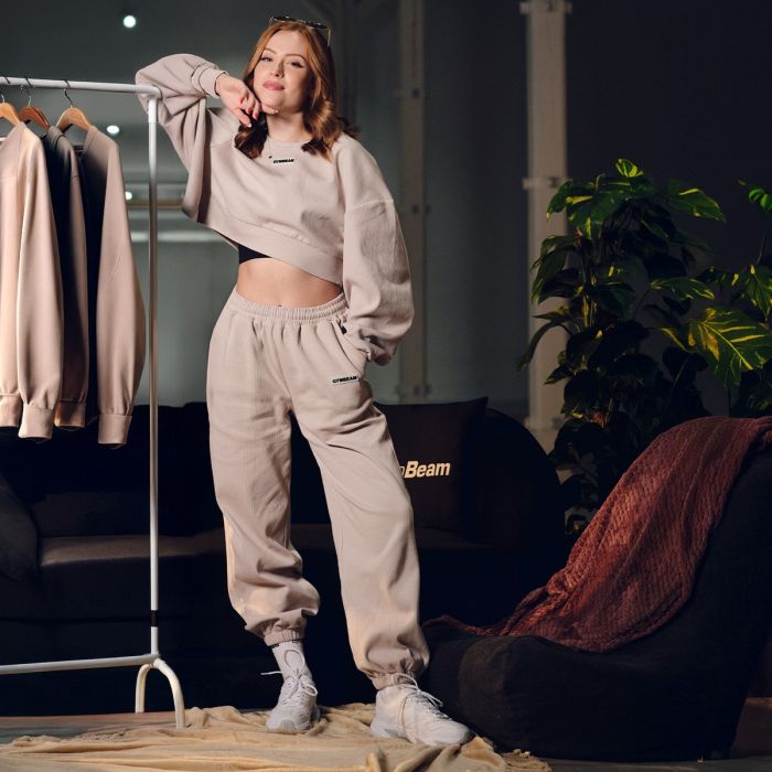 Ženska trenerka Aura Grey - GymBeam XXL