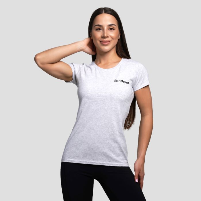 Ženska majica Basic Heather Grey - GymBeam XS