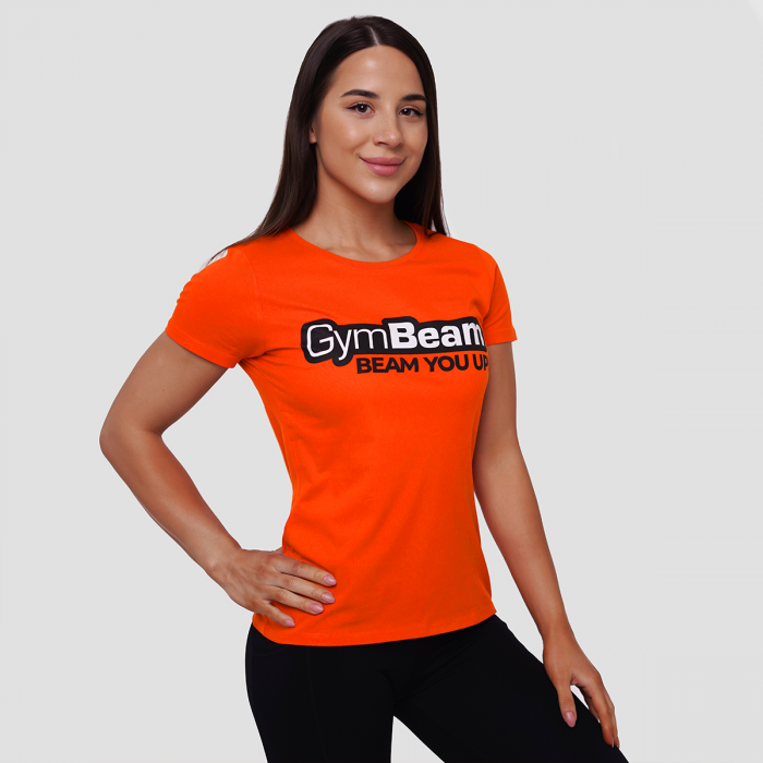 Ženska majica Beam Orange - GymBeam S