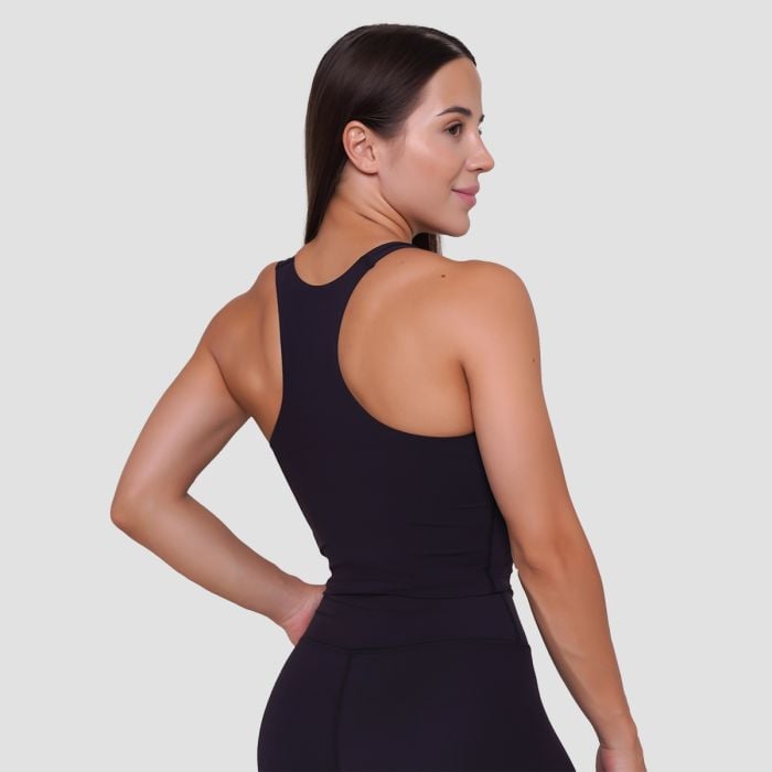 Ženski sportski top BEAT Black - GymBeam M