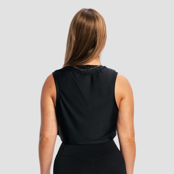 Ženska majica bez rukava Combat Black - GymBeam M