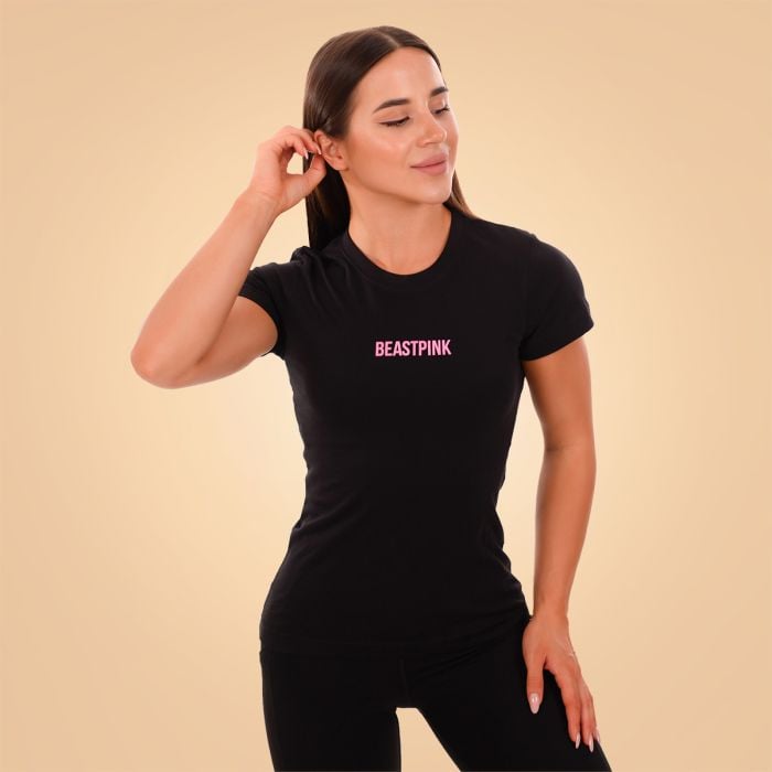 Ženska majica Daily Black – BeastPink XXL