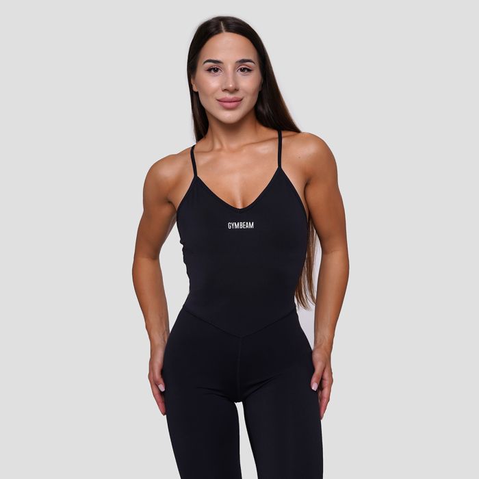 Ženski kombinezon FIT Black - GymBeam S