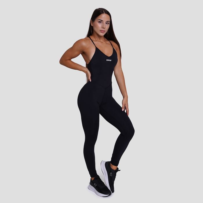Ženski kombinezon FIT Black - GymBeam S