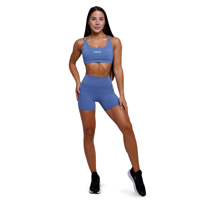 Ženski šorc FIT Steel Blue - GymBeam S